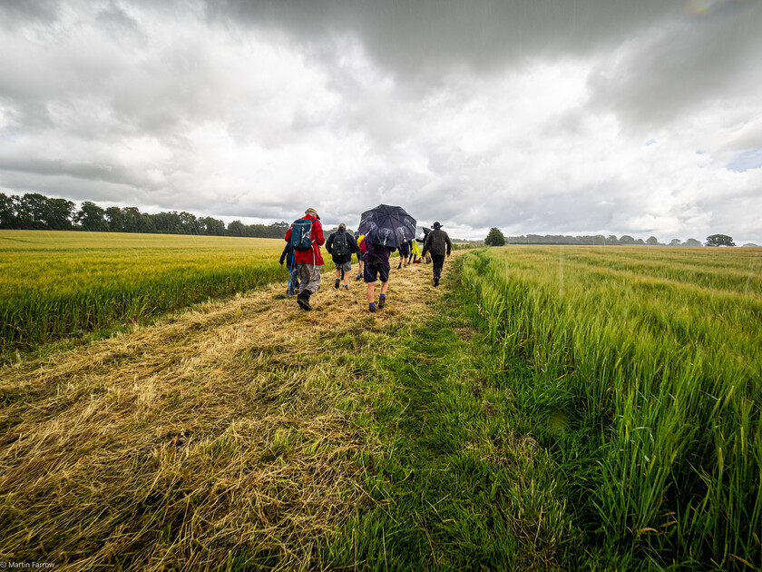 7067228 
 Keywords: 70th anniversary, Celebration, Cheriton, Flowr Pots, Ramblers, countryside, outdoors, party, summer, walk